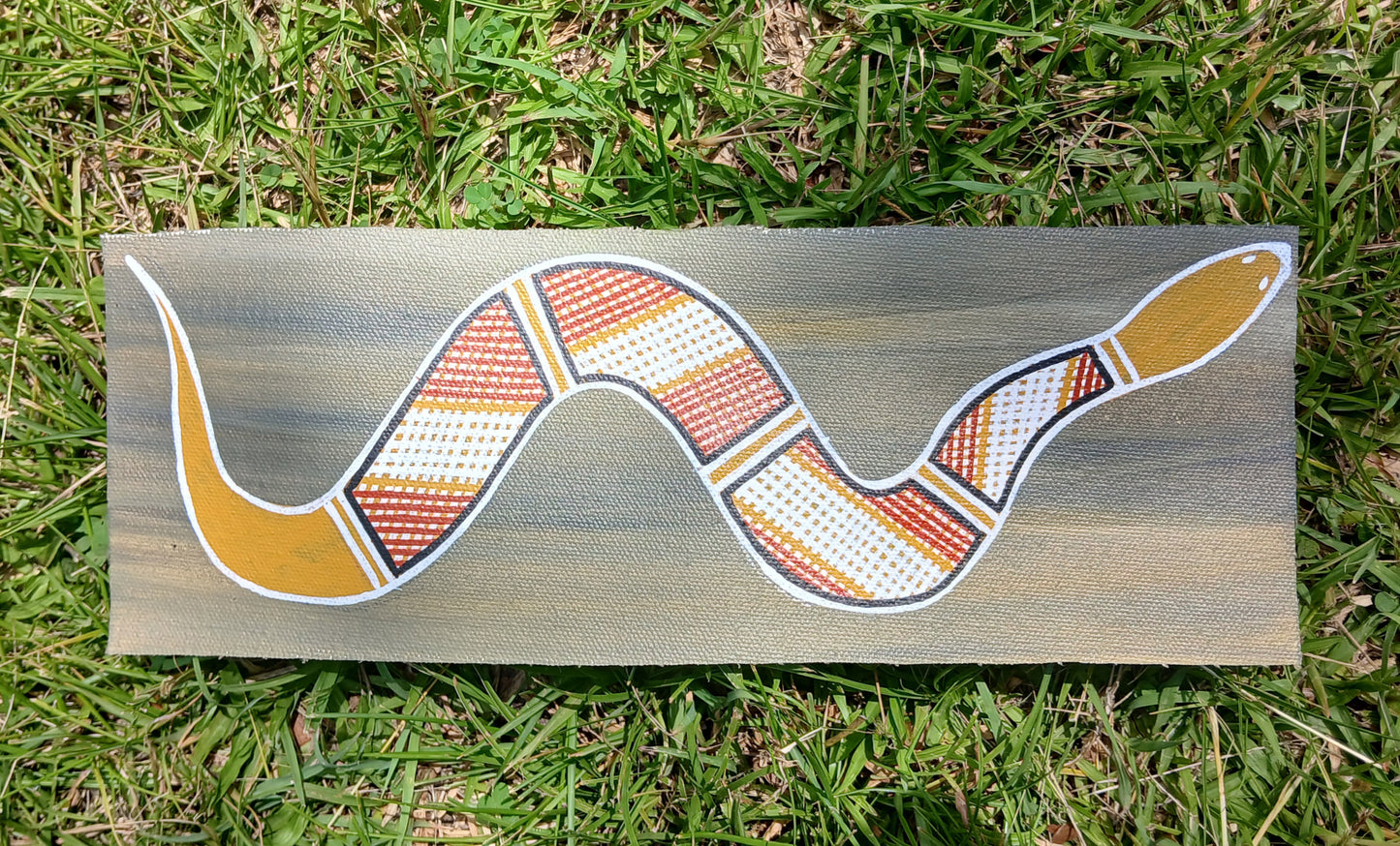 Authentic Aboriginal Artwork canvas, Kakadu National Park.