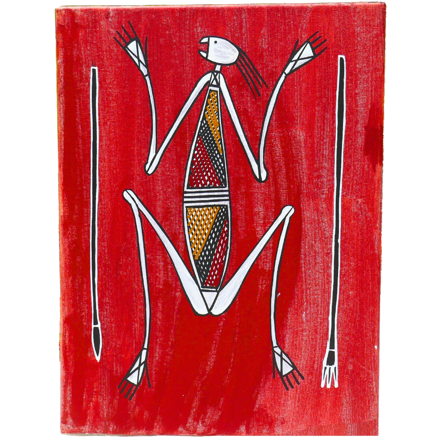 Authentic Aboriginal Artwork by Bininj Artist of Kakadu National Park