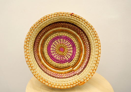 Authentic Aboriginal Pandanus grass weaving done by Daluk (women) of Kakadu.