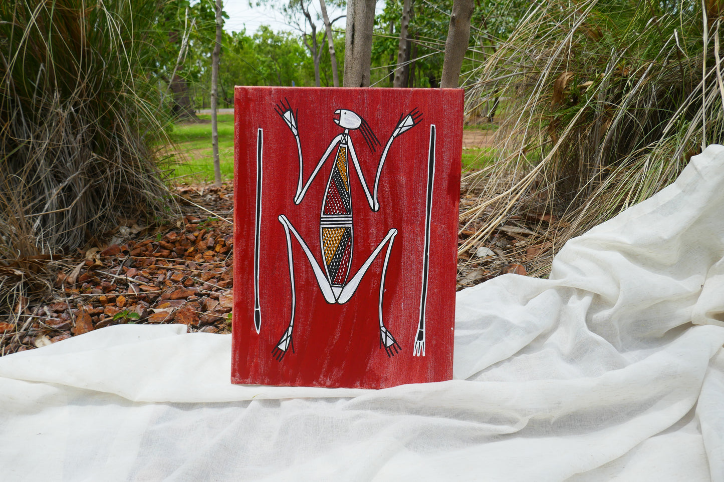 Authentic Aboriginal Artwork by Bininj Artist of Kakadu National Park