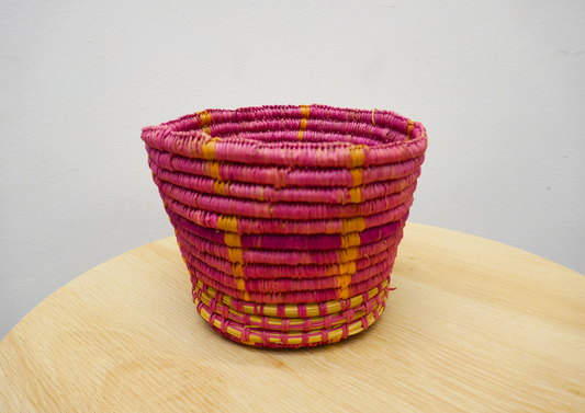 Authentic Aboriginal Pandanus grass weaving done by Daluk (women) of Kakadu.