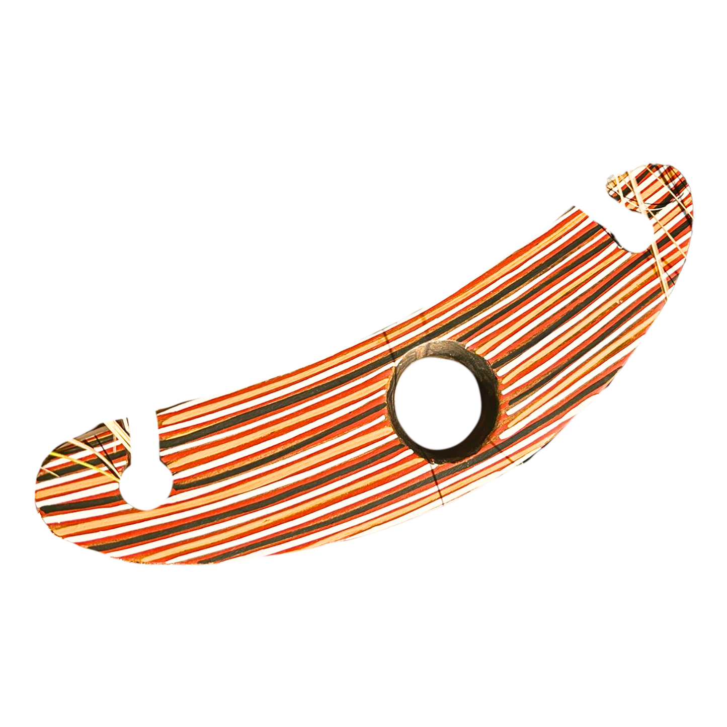 Authentic Aboriginal decoration by Bininj artist of Kakadu National Park