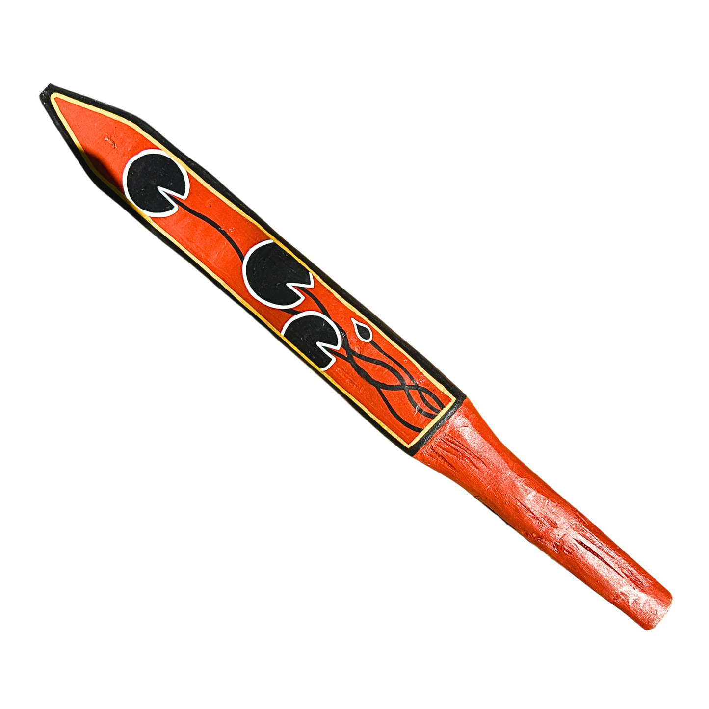 Authentic Aboriginal art, wooden carving.
