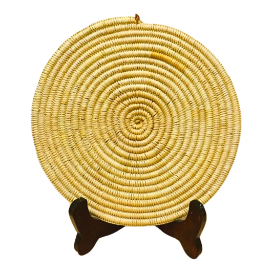 Authentic Aboriginal Pandanus Woven Mat by Daluk female artist Kakadu National Park