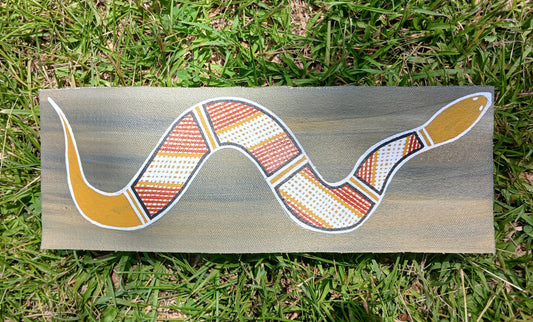 Authentic Aboriginal Artwork canvas, Kakadu National Park.