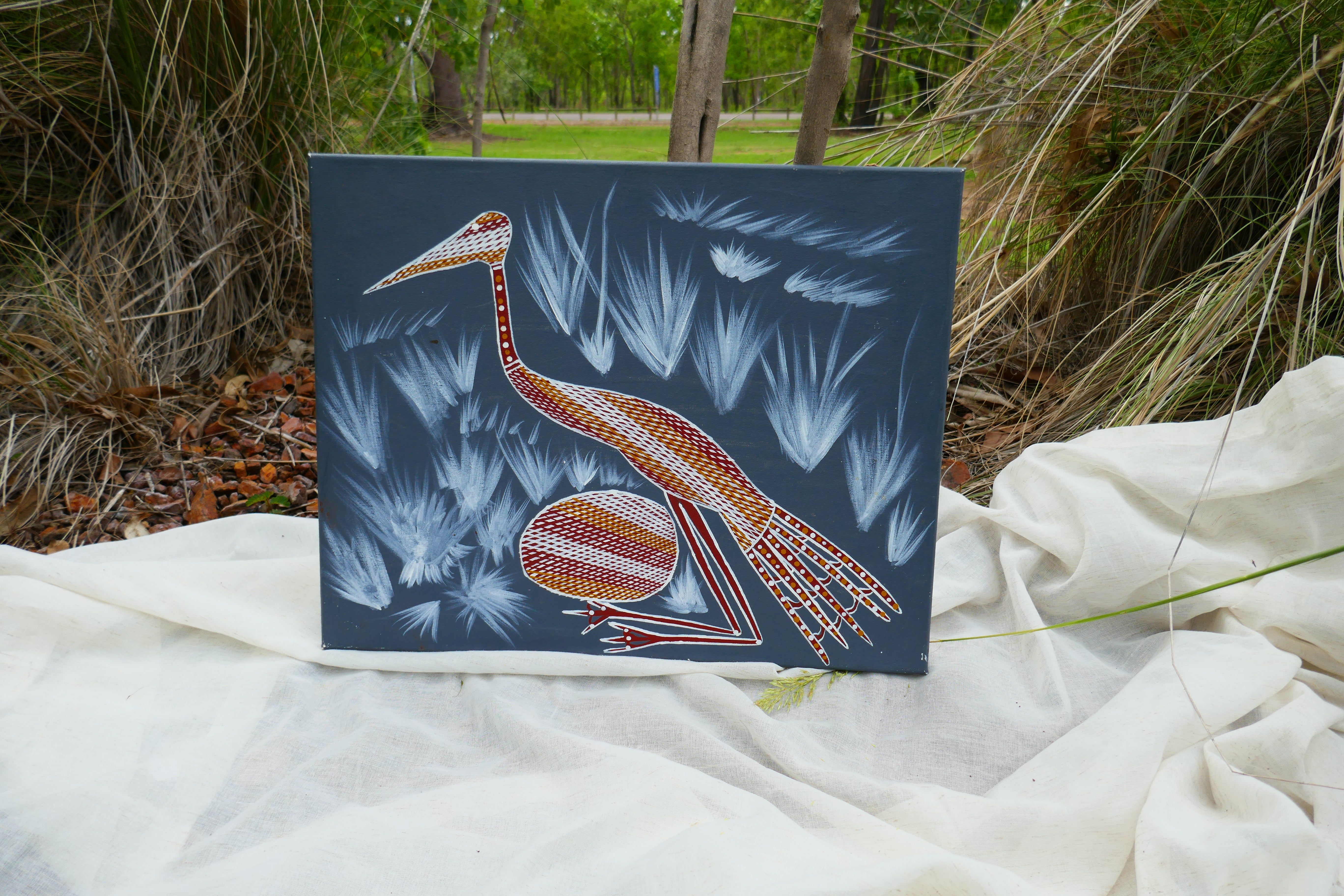 Magpie Goose by Rodney Balmana – Ochre Art Gallery