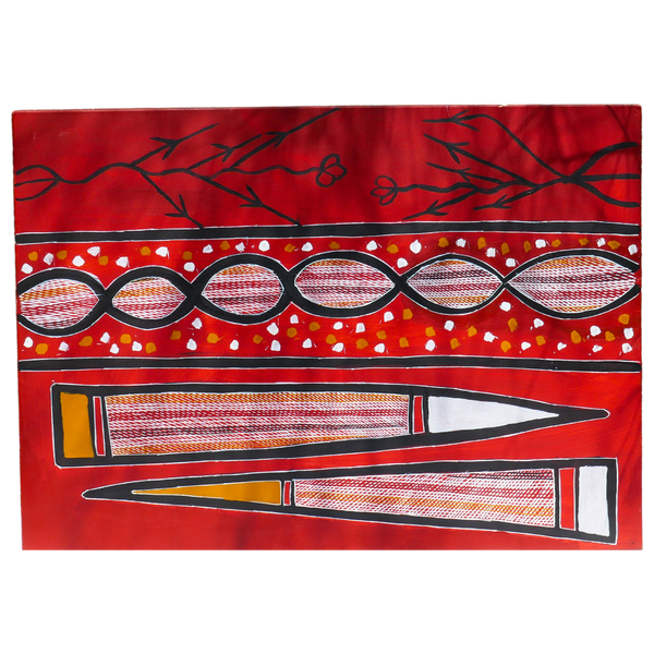 Traditional Pattern by Dwayne Richards – Ochre Art Gallery